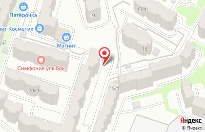 Салон красоты Черника в Советском районе на карте
