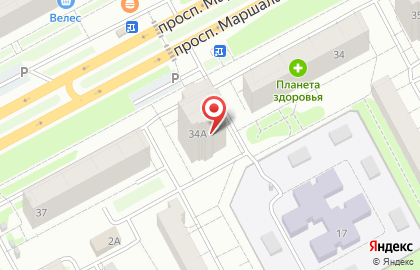Агентство недвижимости Лазурит в Кургане на карте