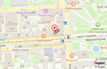 Салон Связной на проспекте Кирова на карте