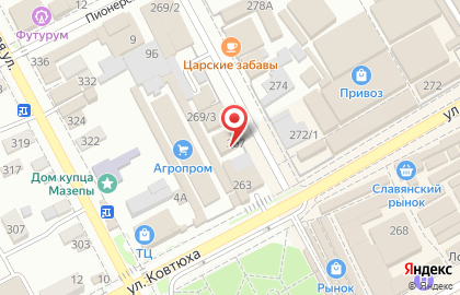 Киоск по продаже печатной продукции Роспечать на улице Дзержинского на карте