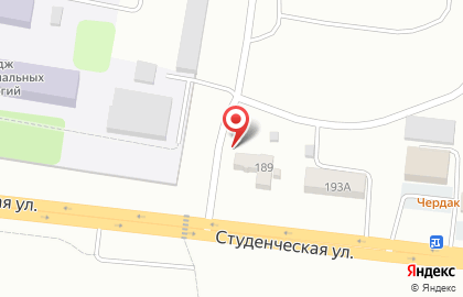 Металл Профиль на Студенческой улице на карте