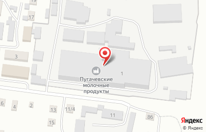 ООО "ПУГАЧЕВСКИЕ МОЛОЧНЫЕ ПРОДУКТЫ" на карте