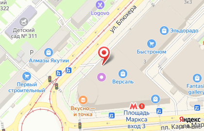 Салон верхней одежды Лилоти на площади Карла Маркса, 3 на карте
