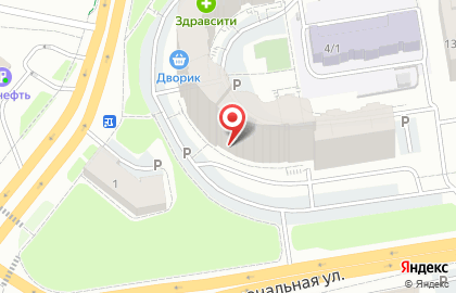 Магазин Красное & Белое в Уфе на карте