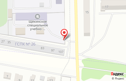 Автостоянка на Пролетарской, 5/3 на карте