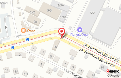Огурец на улице Дмитрия Донского на карте