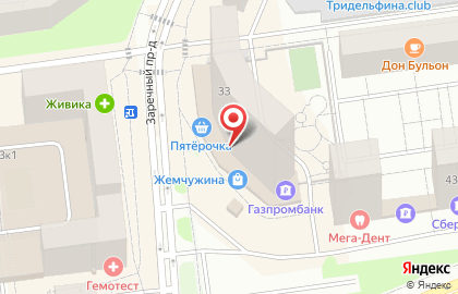 Интернет-магазин Лабиринт в Заречном проезде на карте