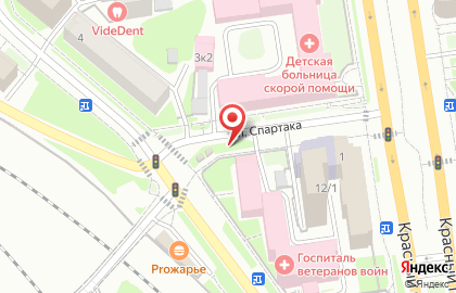 Киоск по продаже хлебобулочных изделий на площади Ленина на карте