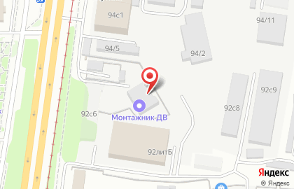 Автосервис Автомобильные технологии на Краснореченской улице на карте