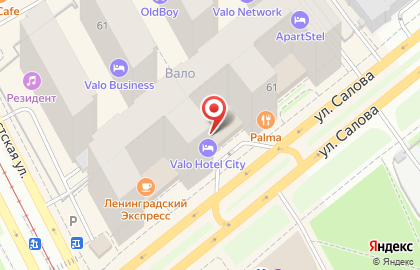 Бухгалтерская компания Балт-Гарант в Фрунзенском районе на карте