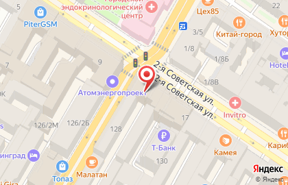 Постоянное Представительство Республики Саха (Якутия) в г. Санкт-Петербурге на карте