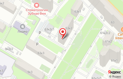 Отель День и Ночь на Профсоюзной на карте