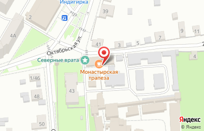 Столовая Монастырская трапеза на карте