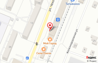 Торговые ряды Татьянино на карте