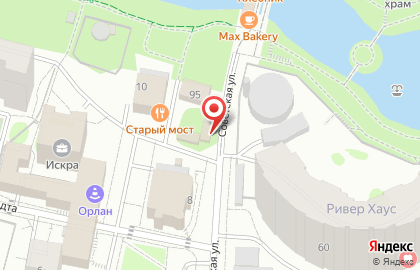 Магазин Бакалейная лавка на площади Ленина на карте