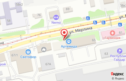 Комиссионный магазин в Барнауле на карте