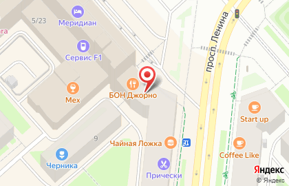 Счастливый Взгляд на улице Полярные Зори на карте