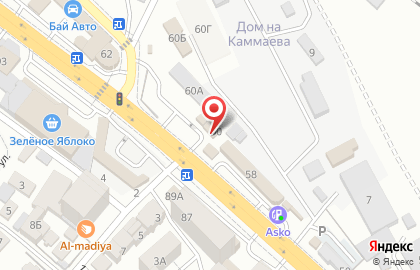 Автомойка в Махачкале на карте