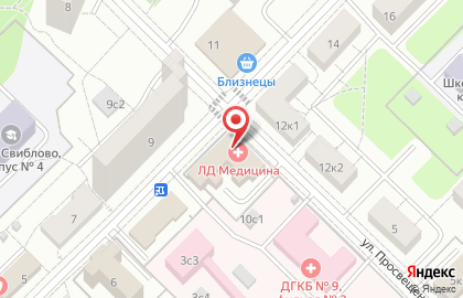 Эней+ на карте