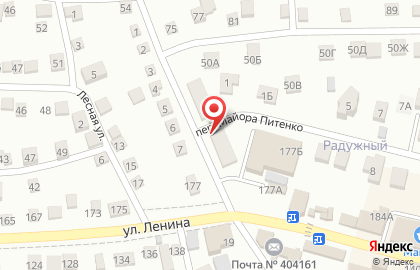 Торгово-офисный комплекс Радужный в Краснослободске на карте