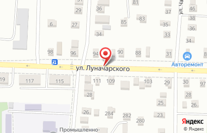 Компания Белагро на улице Луначарского на карте