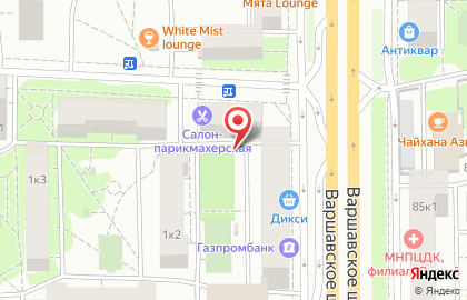 Парикмахерская для вас на Варшавском шоссе на карте