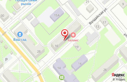 Хеликс на карте