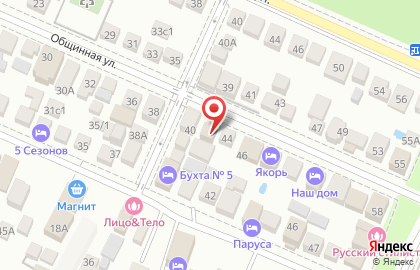 Салон красоты Русский стилист в Адлерском районе на карте