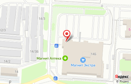 Магазин одежды и обуви Планета в Ленинском районе на карте