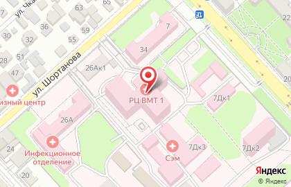 Наркологическая клиника Детокс на улице Головко на карте