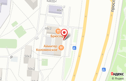 Отель Инвайт на проспекте Андропова на карте