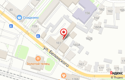 Торговый центр Веста, торговый центр на улице Белинского на карте