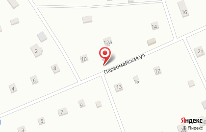 Продуктовый магазин Ксения на Первомайской улице на карте
