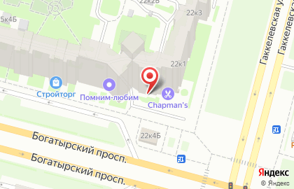 Поминальная трапезная "Помним-Любим" на Гаккелевской улице на карте