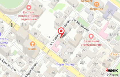 Управление Федерального казначейства по Республике Дагестан в Махачкале на карте