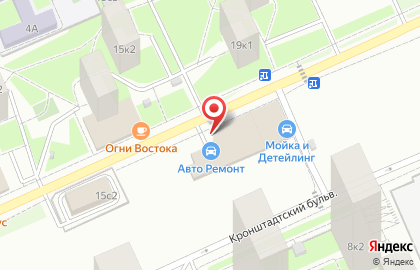 Алмаз на Кронштадтском бульваре на карте