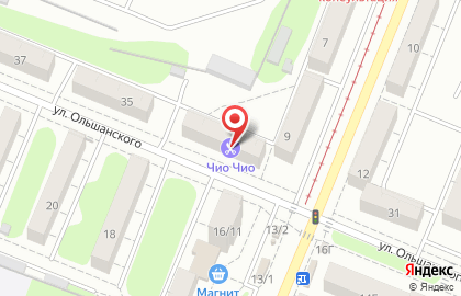 Парикмахерская Чио Чио на улице Ольшанского на карте