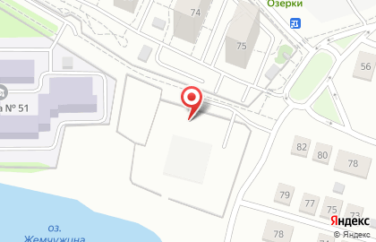 Сауна Русский дом в Заельцовском районе на карте