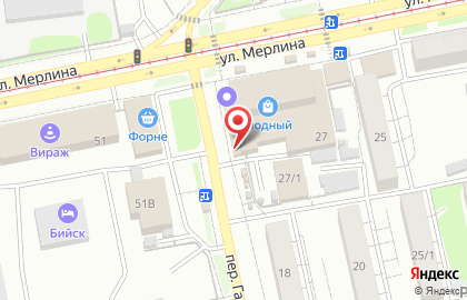 Торгово-производственная компания Печати5 на улице Петра Мерлина на карте