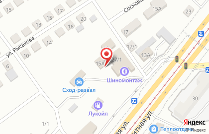 Автомойка Автобаня в Орджоникидзевском районе на карте