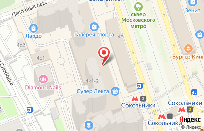 Medi на Сокольнической площади на карте
