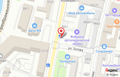Печать на футболках в Москве на карте