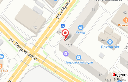 Банкомат АКБ Алмазэргиэнбанк в Якутске на карте
