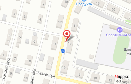 Продуктовый магазин в Туле на карте