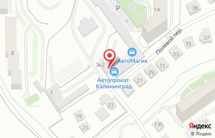 NORT в Полевом переулке на карте