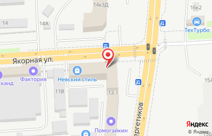 Продовольственный магазин АлкоМир в Красногвардейском районе на карте