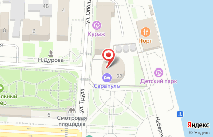 Отель Сарапулъ на карте
