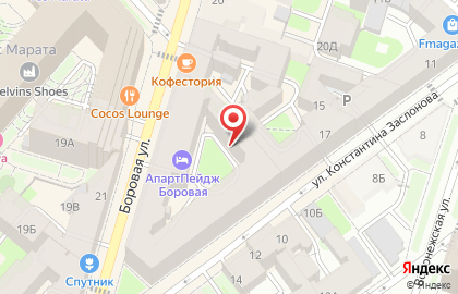 Боксерский клуб на карте