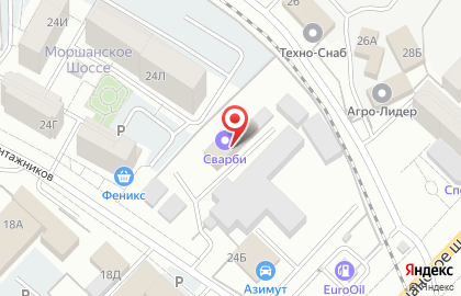Компания С Автоматик в Тамбове на карте