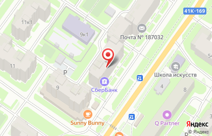 Аптека Алоэ в Санкт-Петербурге на карте